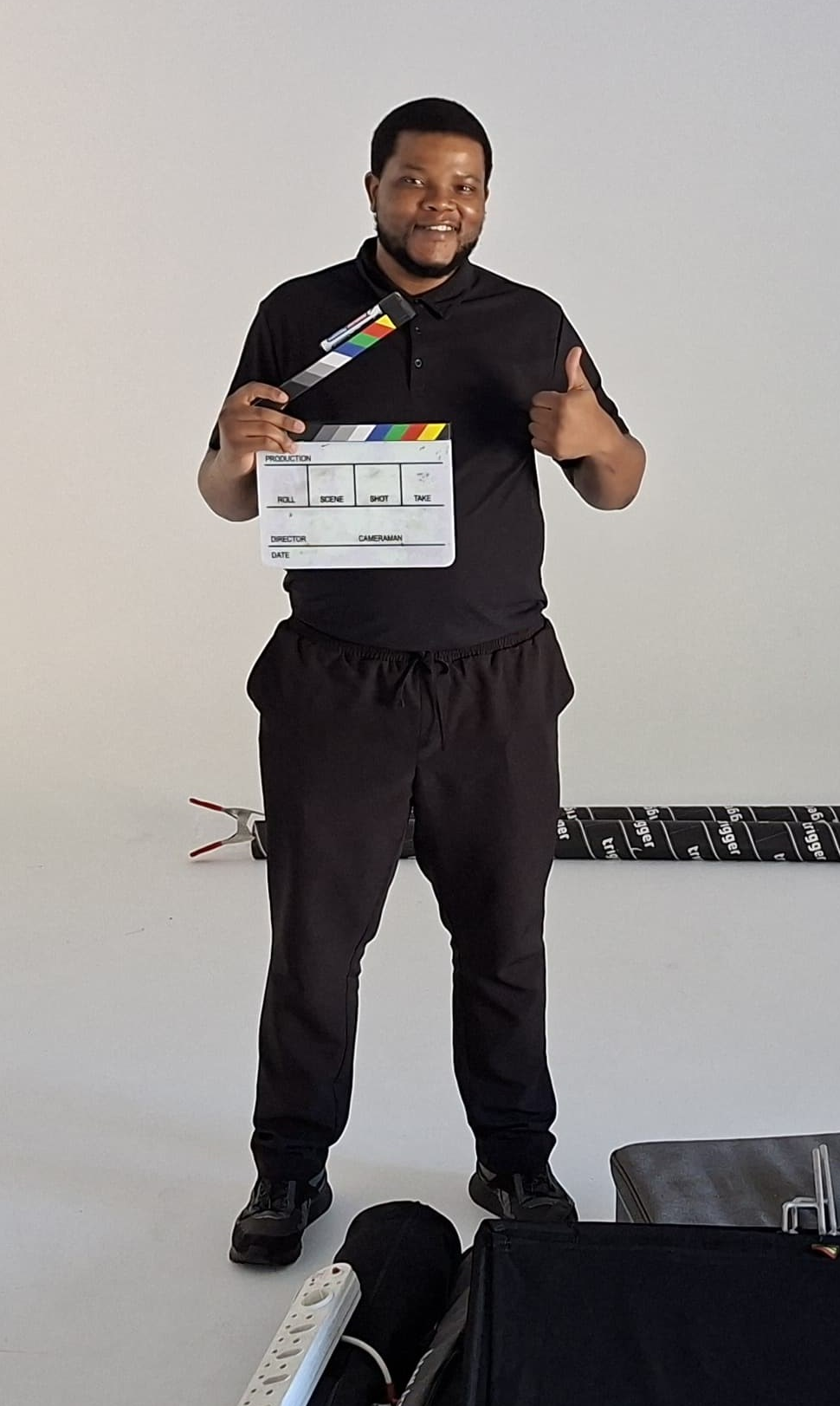 Malume Productions studio shoot setup